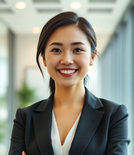 动漫电影运营副总裁张雅琳个人肖像照片